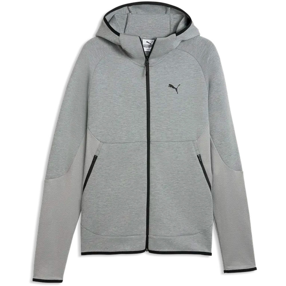 Tech slim elevated sudadera hombre Gris (L)