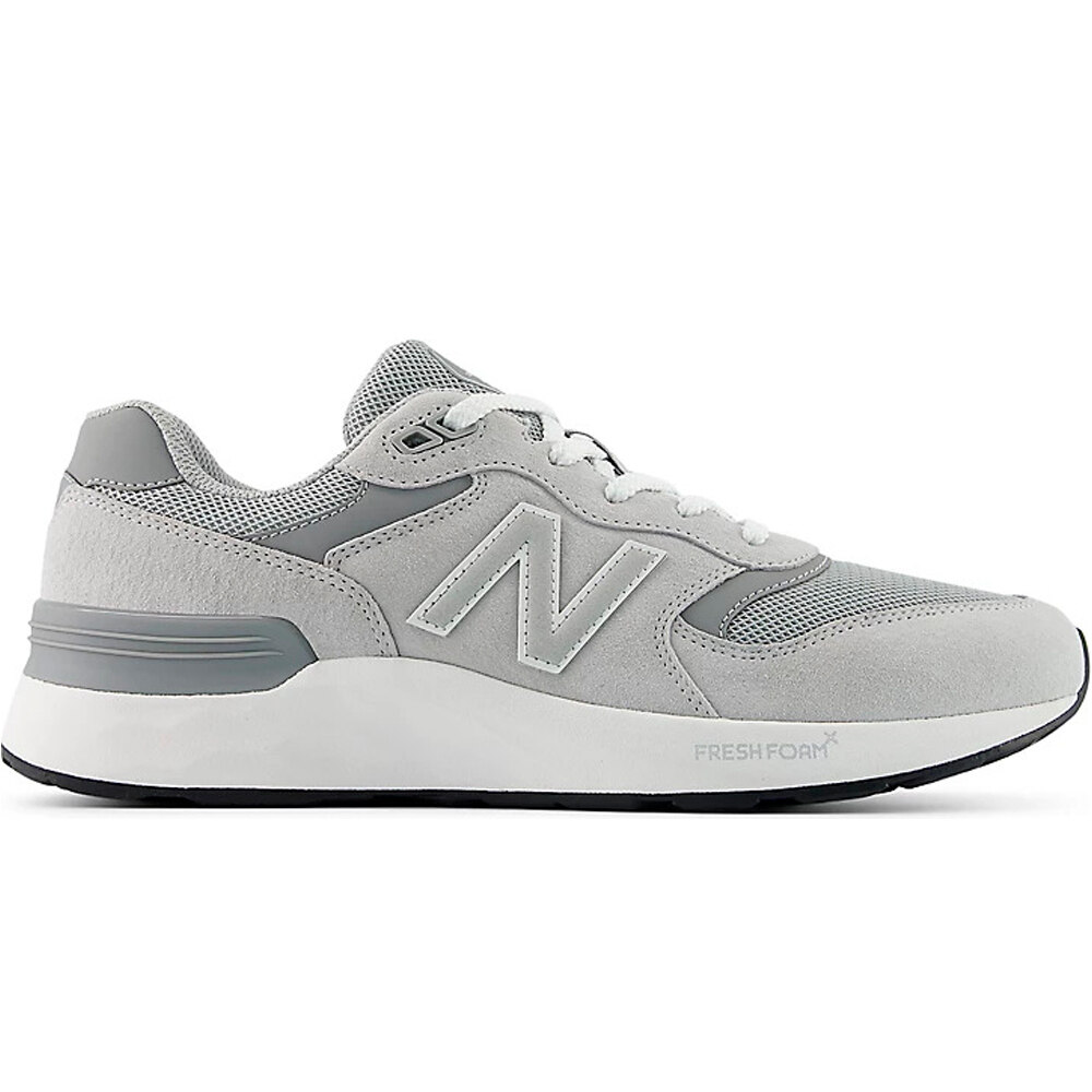 Zapatilla moda hombre Gris (40)