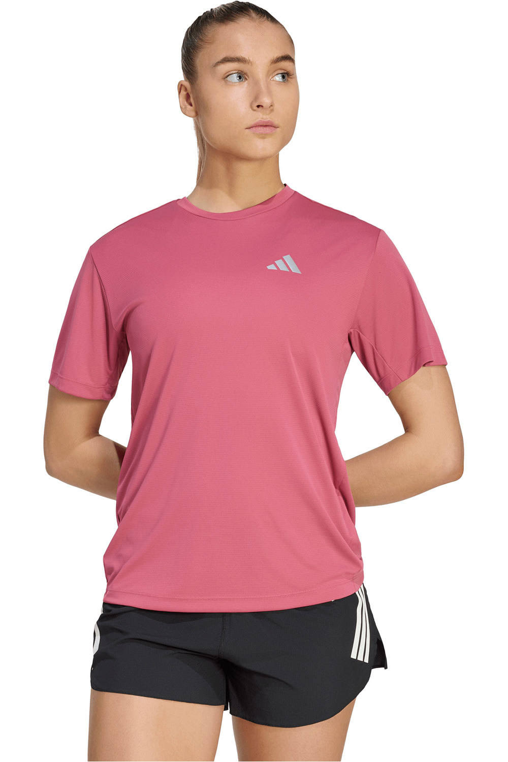 Adidas run essentials camiseta entrenamiento manga corta mujer