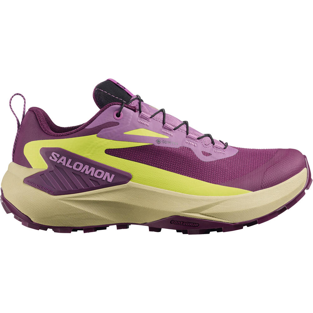 Genesis gore-tex zapatillas trail mujer Granate (42)