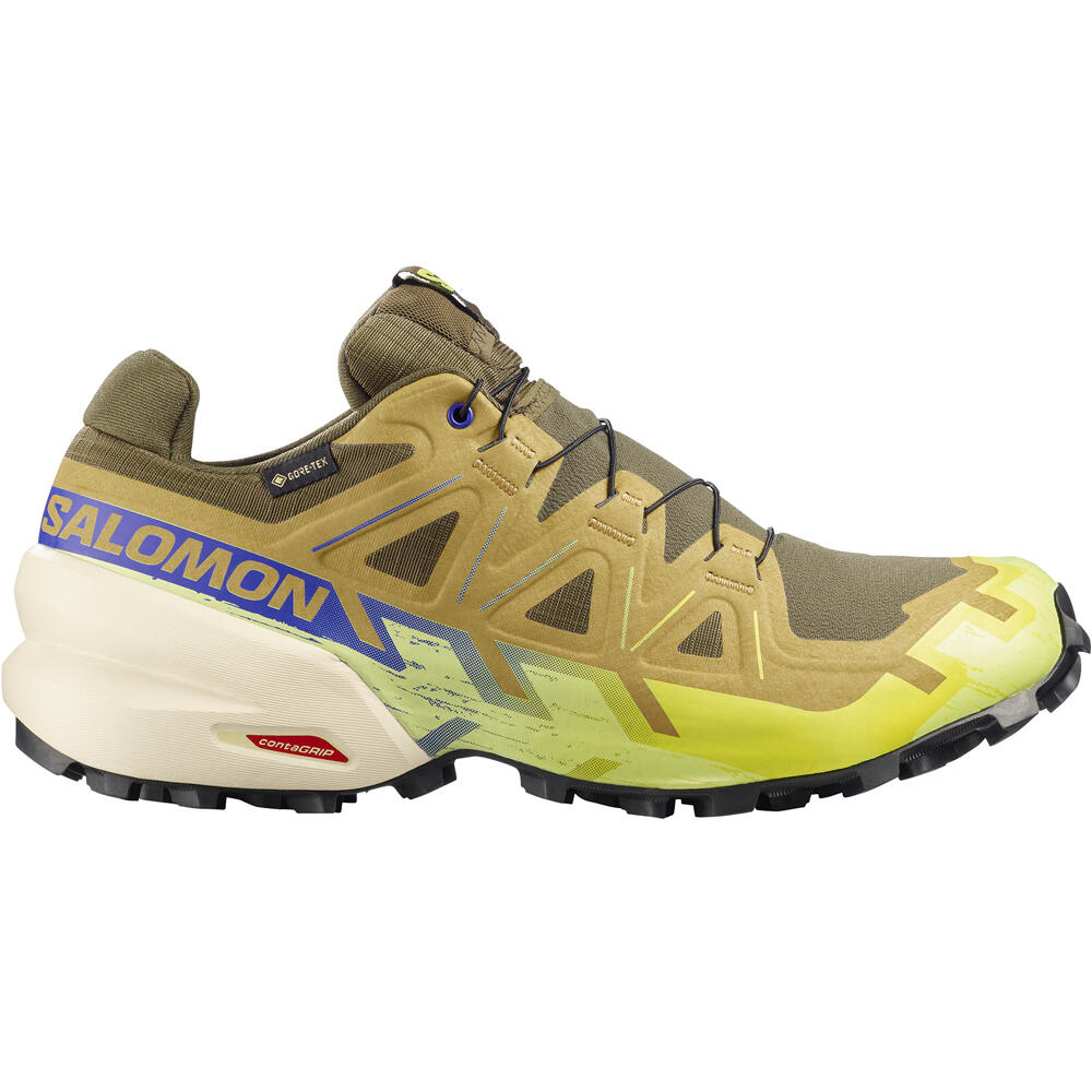 Speedcross 6 gore-tex zapatillas trail hombre Verde (44 2/3)