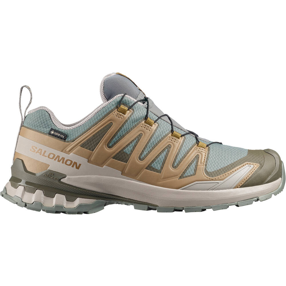 Xa pro 3d v9 gore-tex zapatillas trail hombre Gris (40)