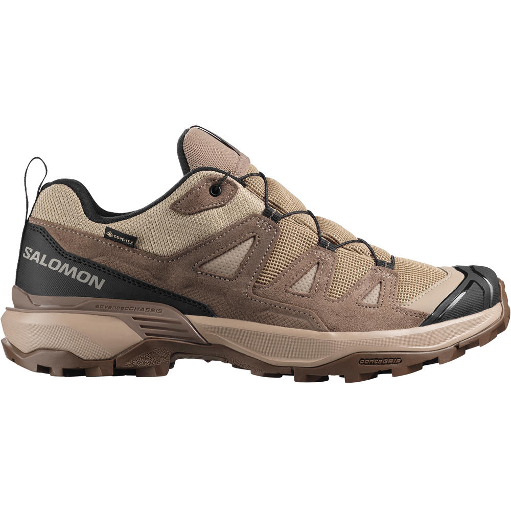 X ultra 360 ltr gore-tex zapatilla trekking hombre Marron (45 1/3)