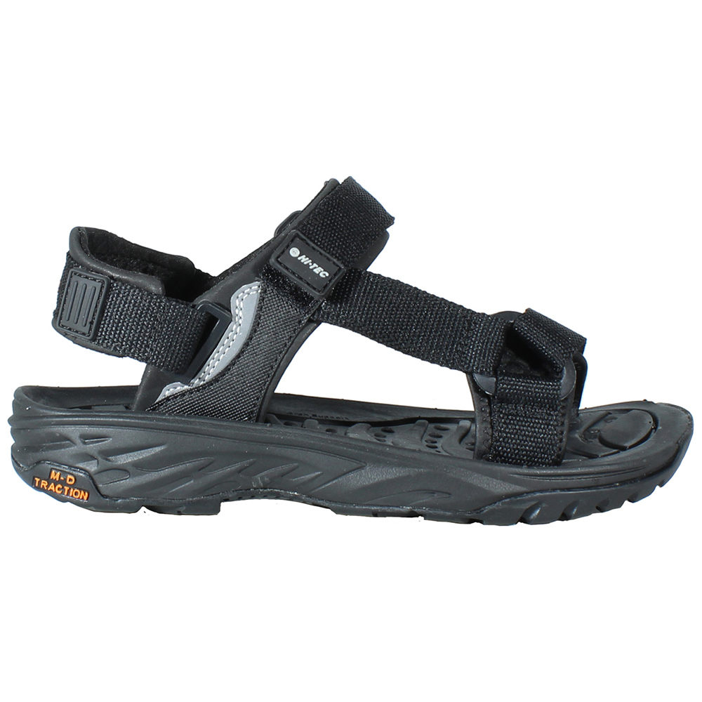 Ula raft sandalias trekking mujer Negro (39)
