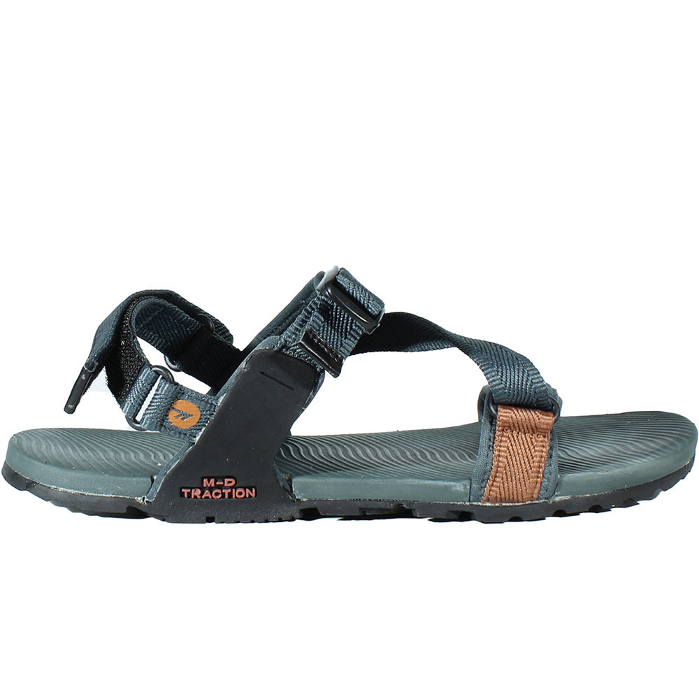 Ula barefoot sandalias trekking hombre Gris (40)
