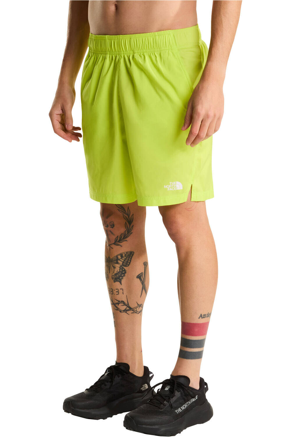 Pantalón corto montaña hombre Verde (XXL)