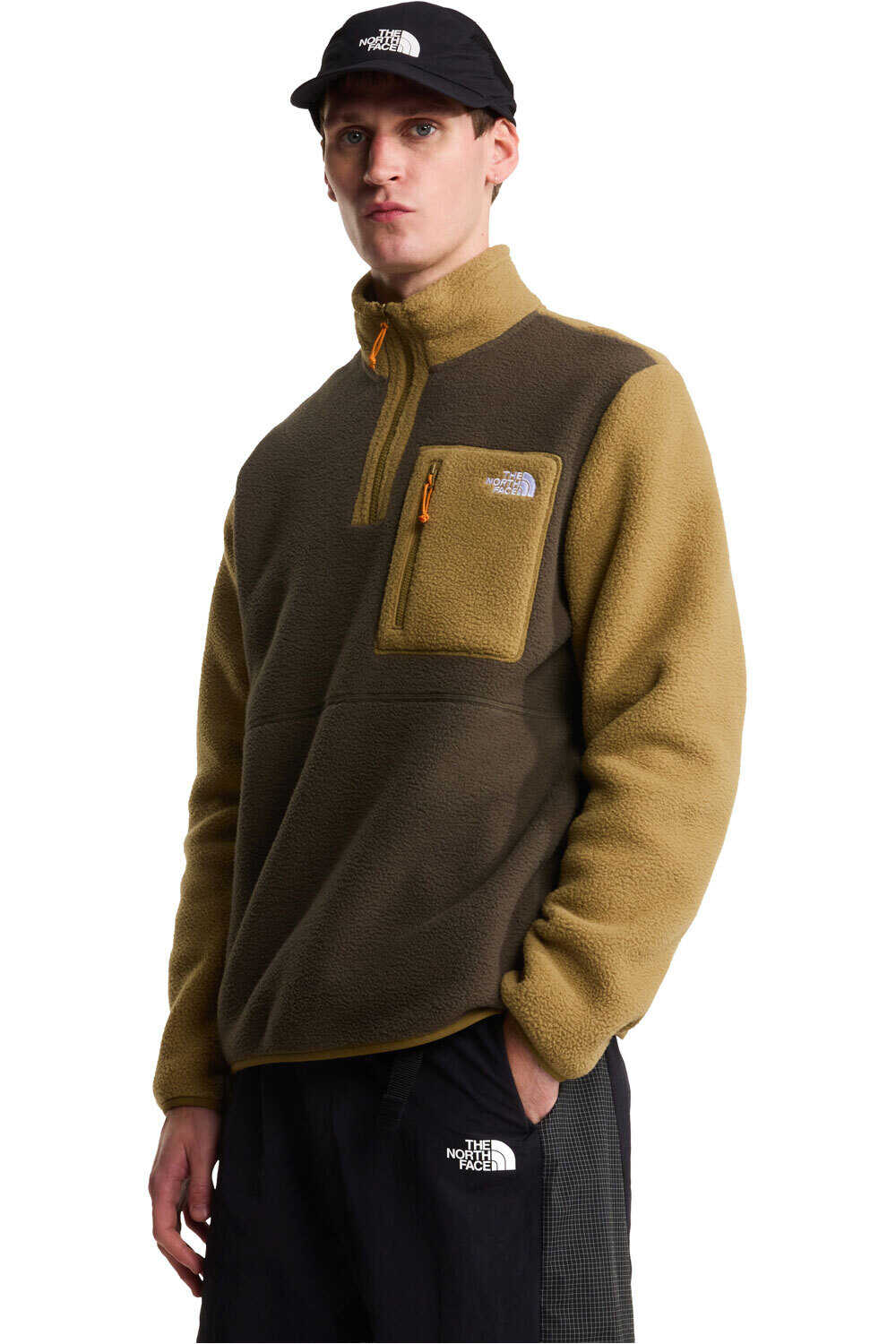 Yumiori forro polar hombre Verde (S)
