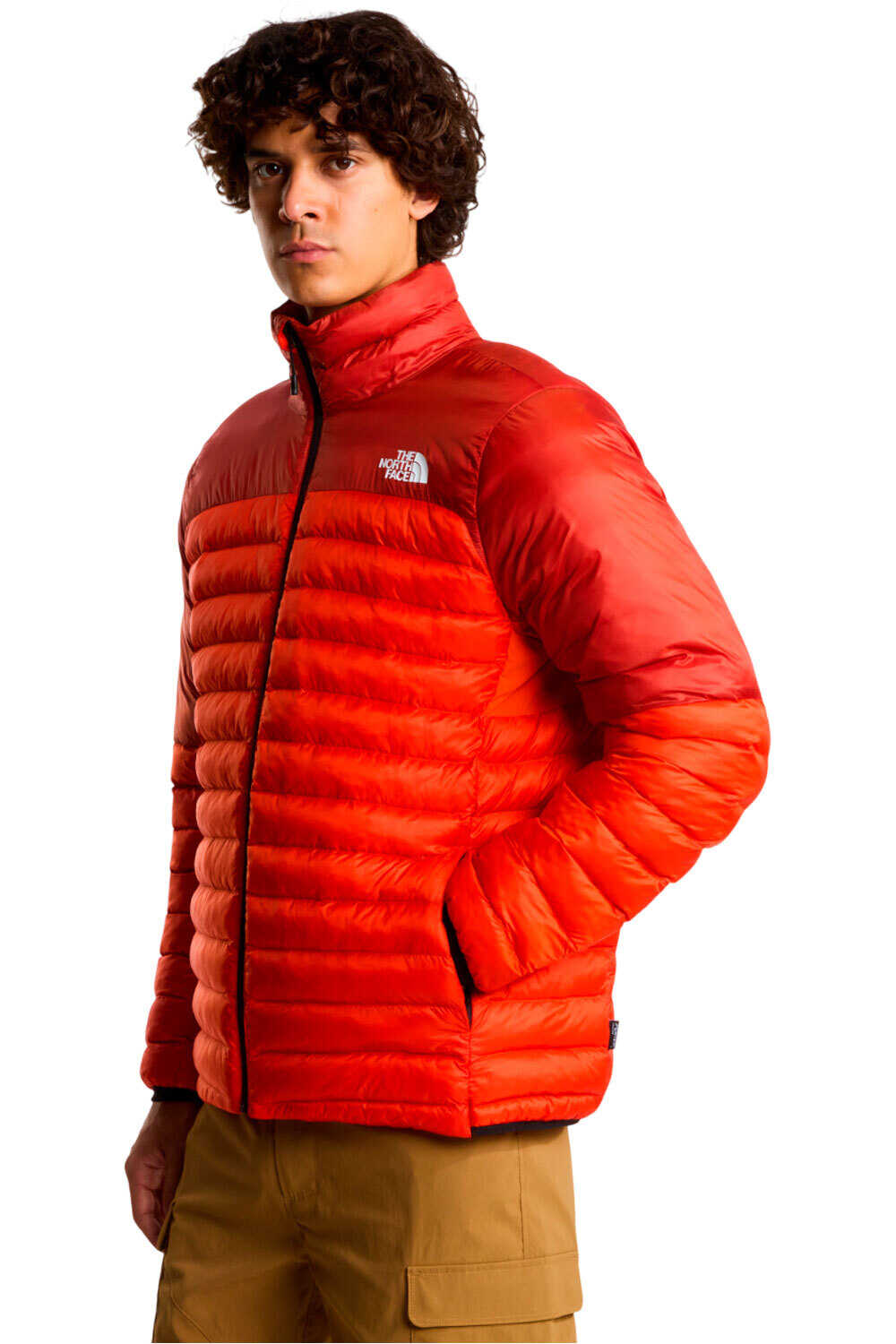 Terra peak chaqueta outdoor hombre Rojo (M)