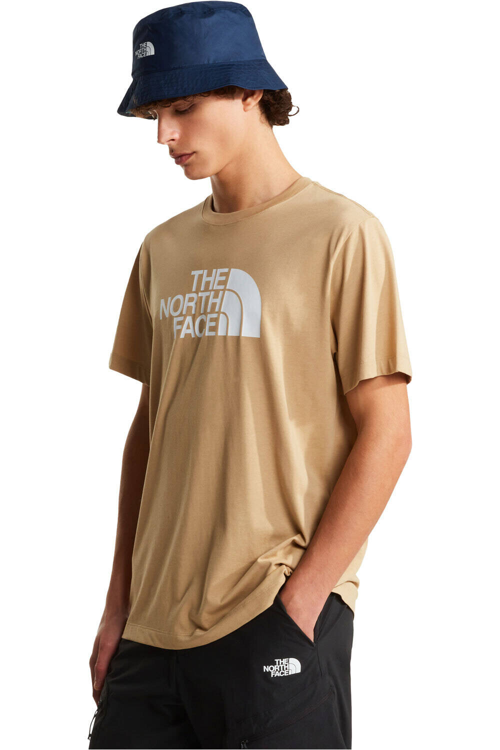 Evolution half dome camiseta montaña manga corta hombre Beige (M)