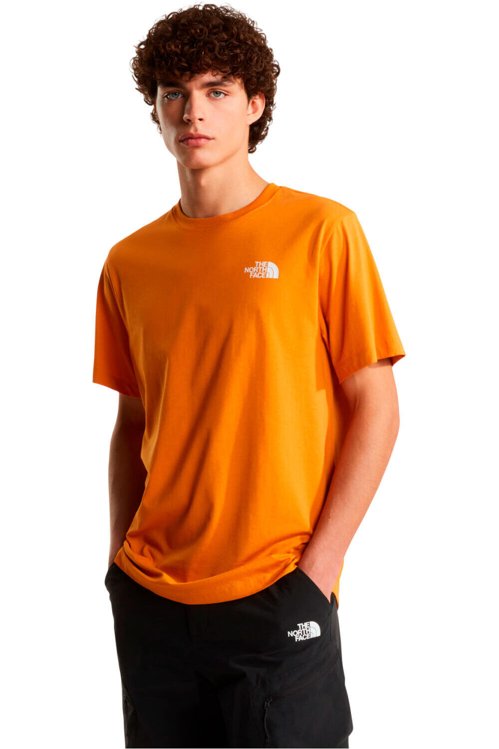 Evolution box nse camiseta montaña manga corta hombre Naranja (XL)