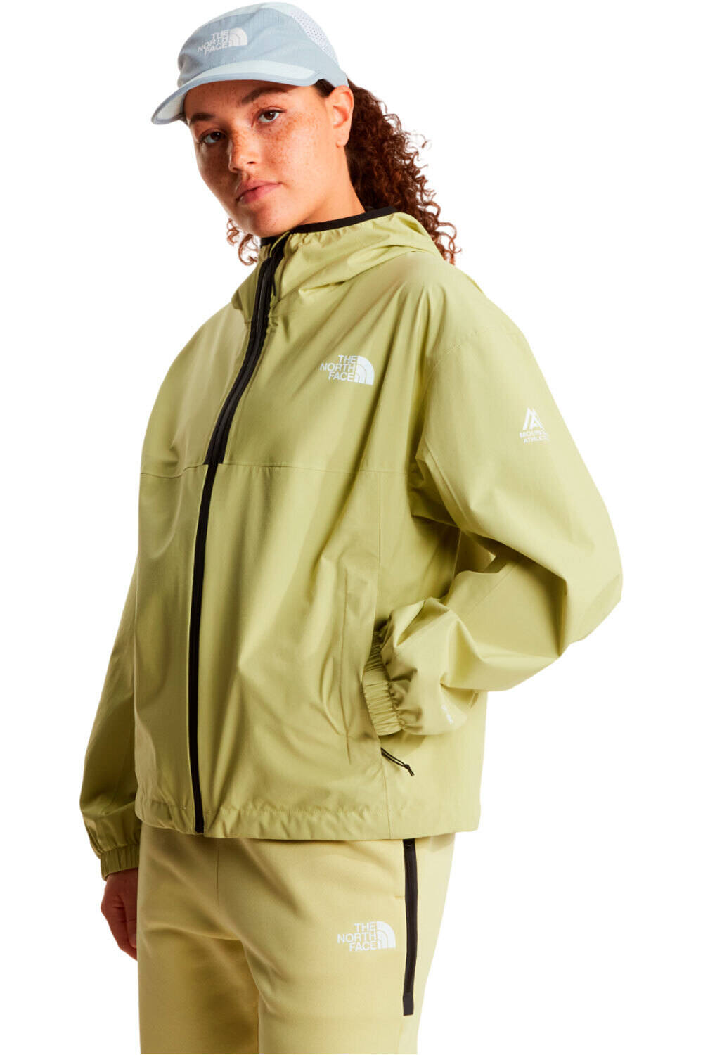 Mountain athletics chaqueta impermeable mujer Verde (L)