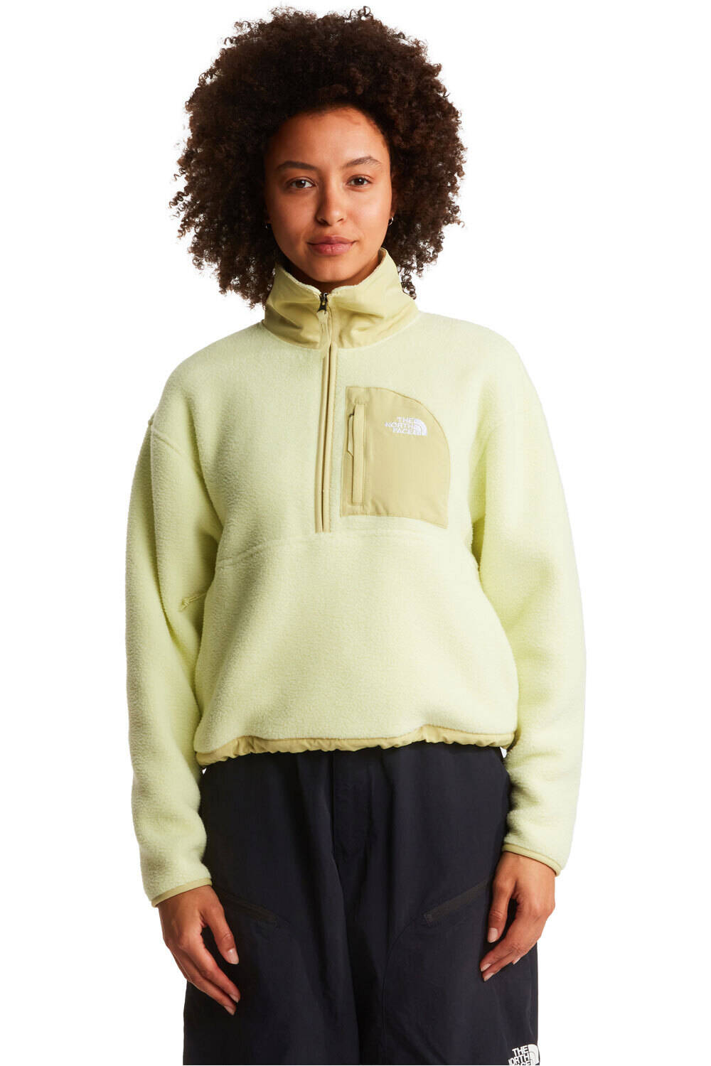 Yumiori off peak forro polar mujer Verde (L)