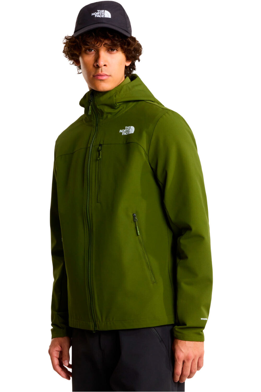 Tansa chaqueta softshell hombre Verde (L)