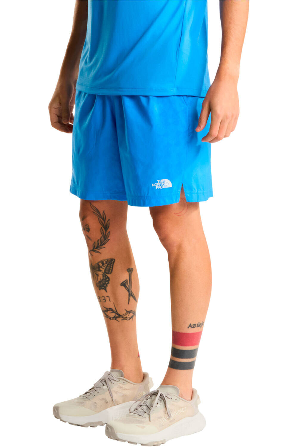 Pentadome pantalón corto montaña hombre Azul (M)