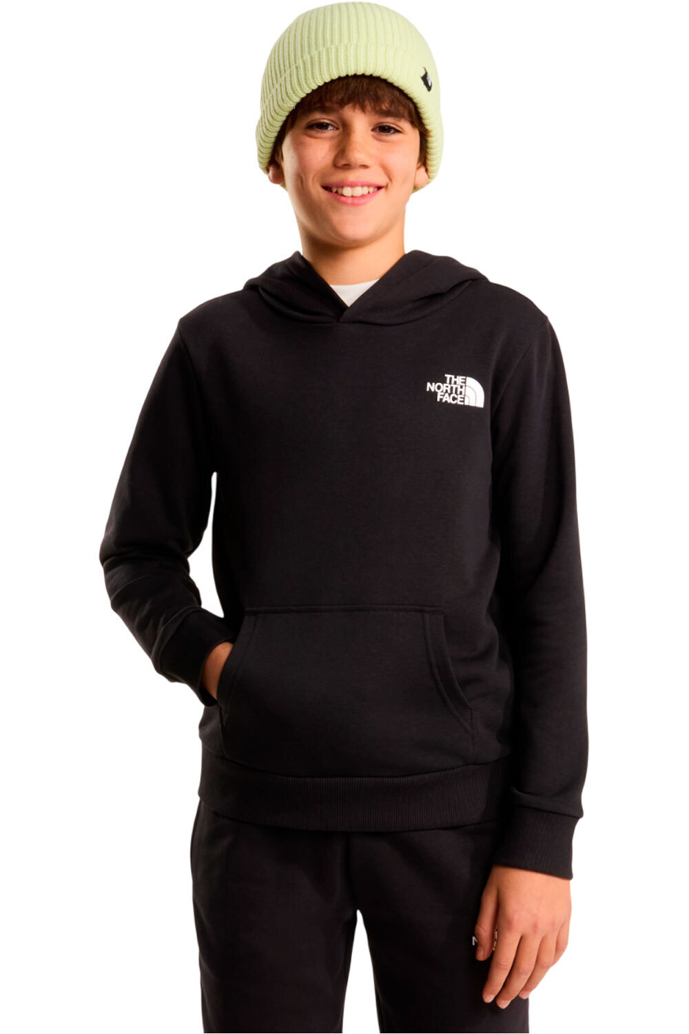 The North Face simple dome light sudadera niño