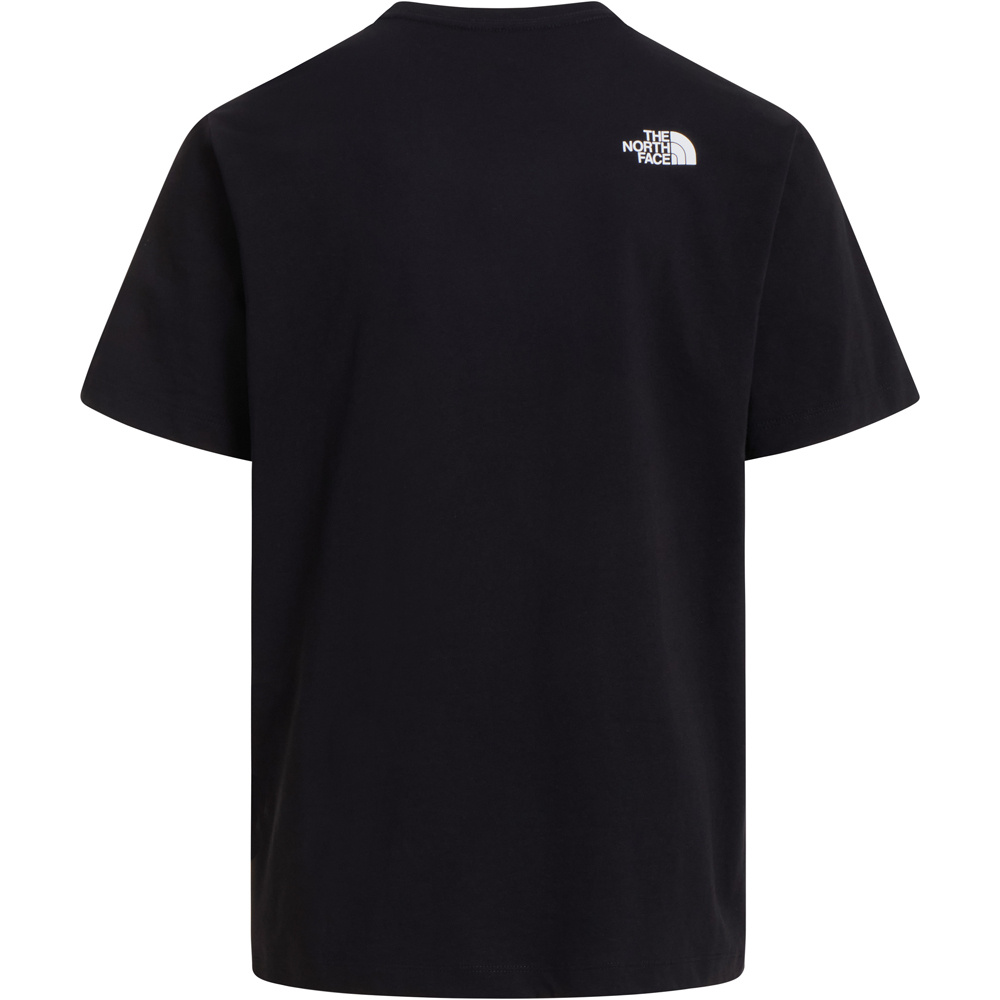 Never stop exploring camiseta montaña manga corta hombre Beige (S)