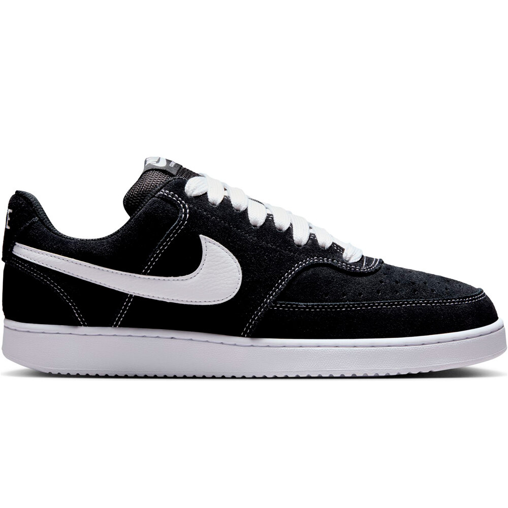 Court vision lo zapatilla moda hombre Negro (47)