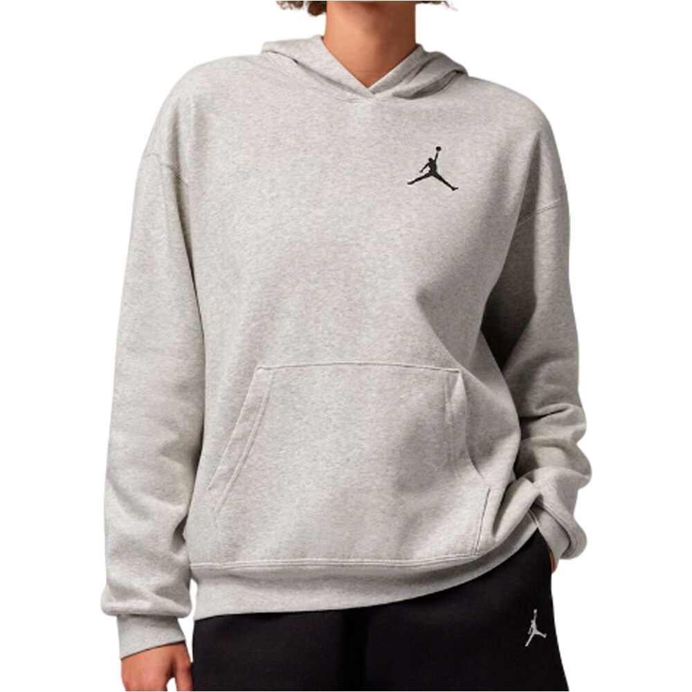 Jordan jumpman sudadera mujer Gris (S)