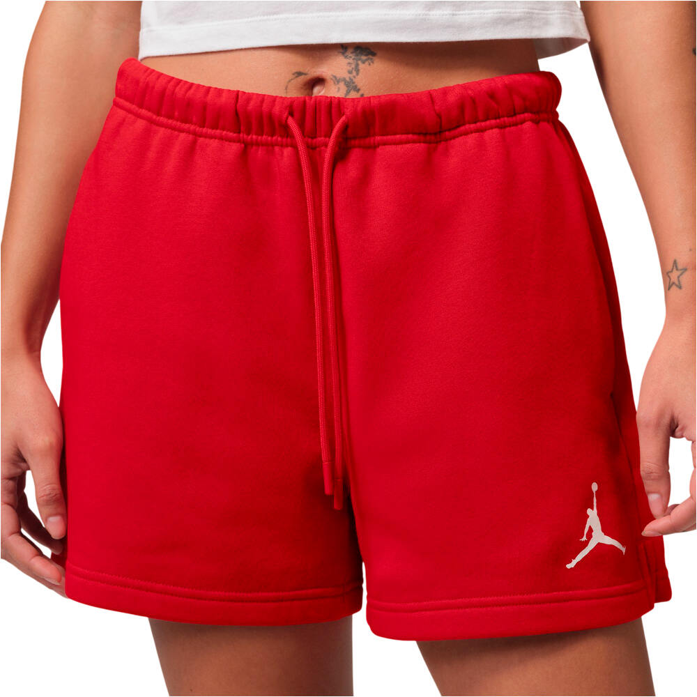 Jordan jumpan pantalón baloncesto Rojo (S)