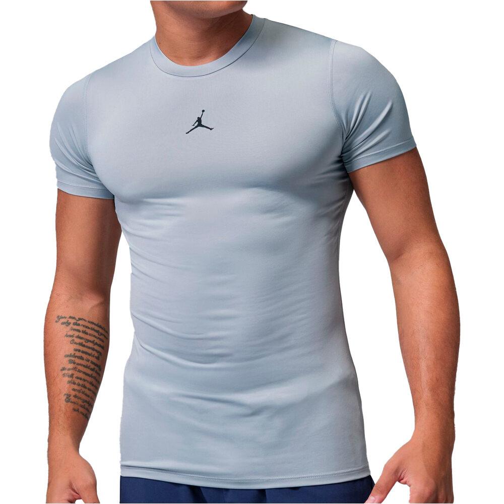 Dri-fit jordan sport camiseta manga corta hombre Gris (L)