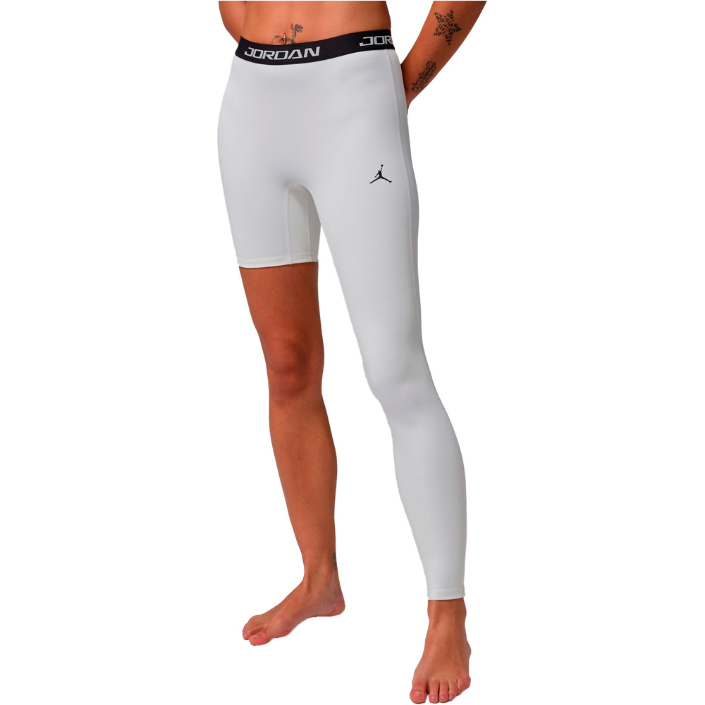 Dri-fit jordan sport pantalón baloncesto Blanco (S)