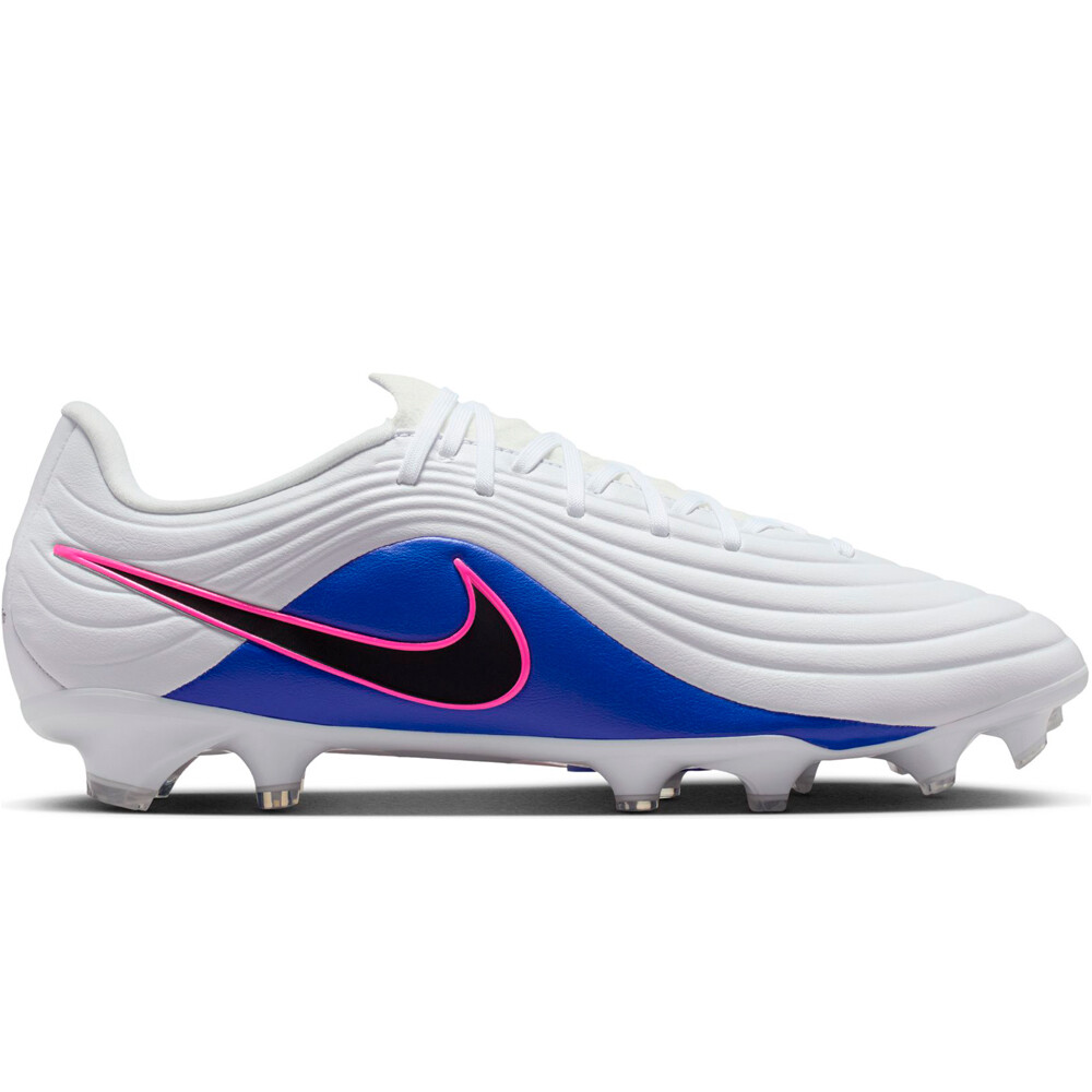 Tiempo maestro academy fg/mg botas de futbol cesped artificial Blanco (47,5)