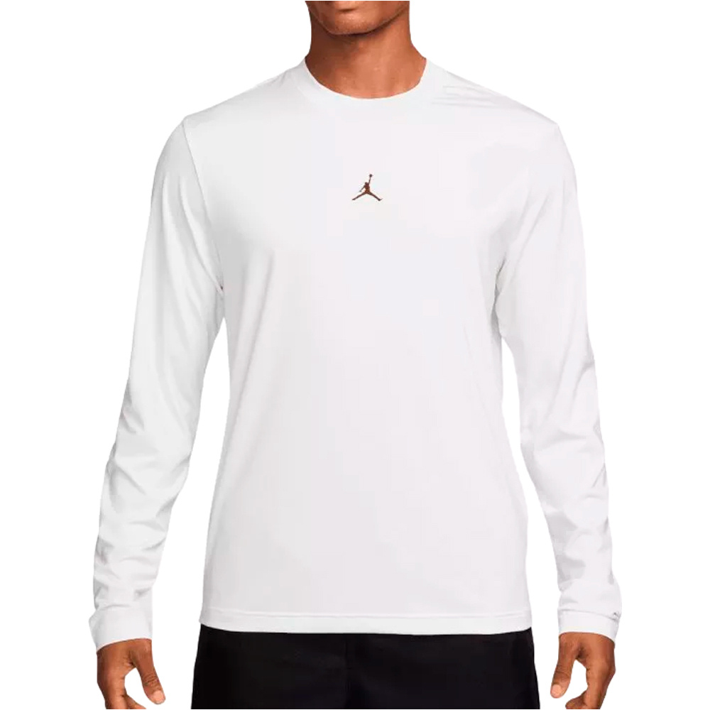 Dri-fit jordan sport essentials camiseta manga larga hombre Blanco (XL)