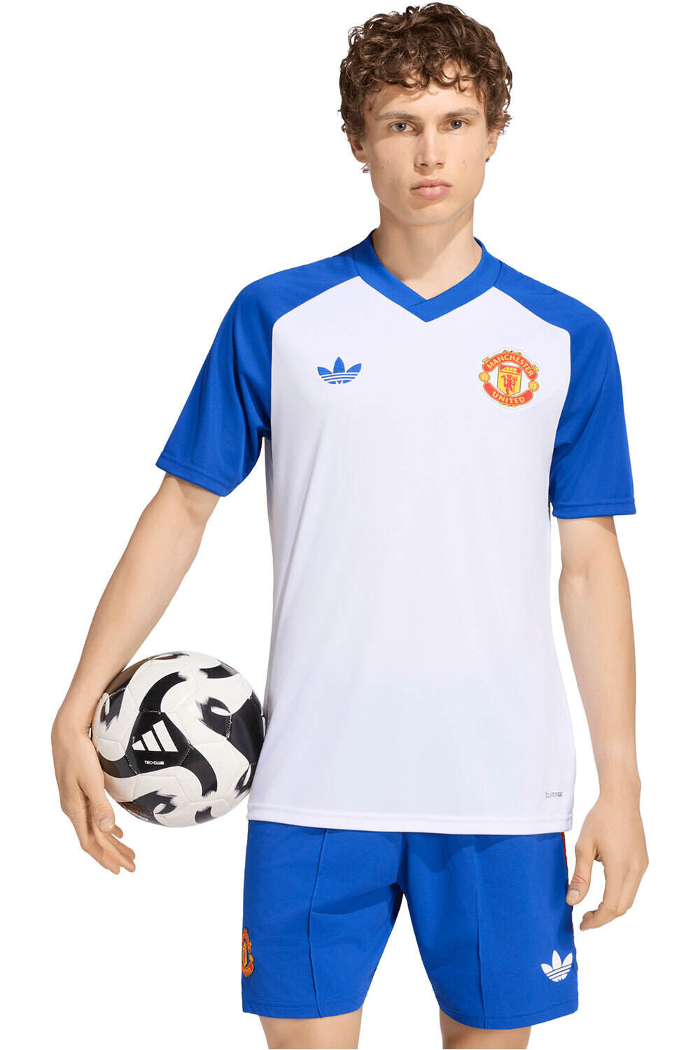 Adidas manchester united 26/27 segunda equipacion prematch camiseta de fútbol oficiales