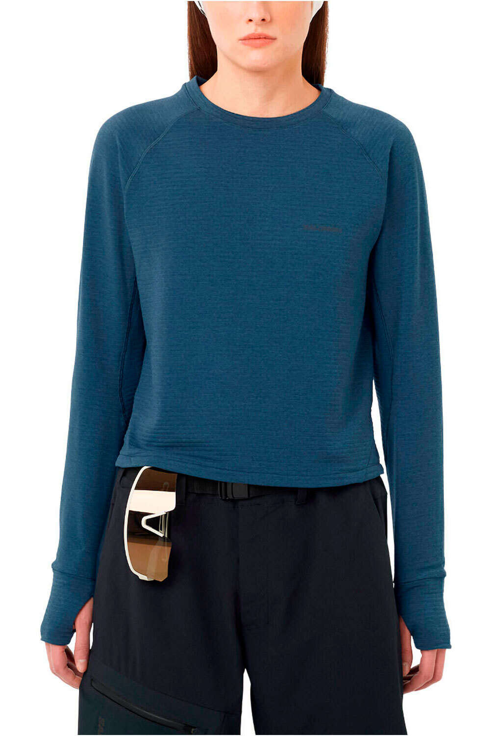 Sntial lightwarm Sudaderas Montaña Mujer Azul (L)