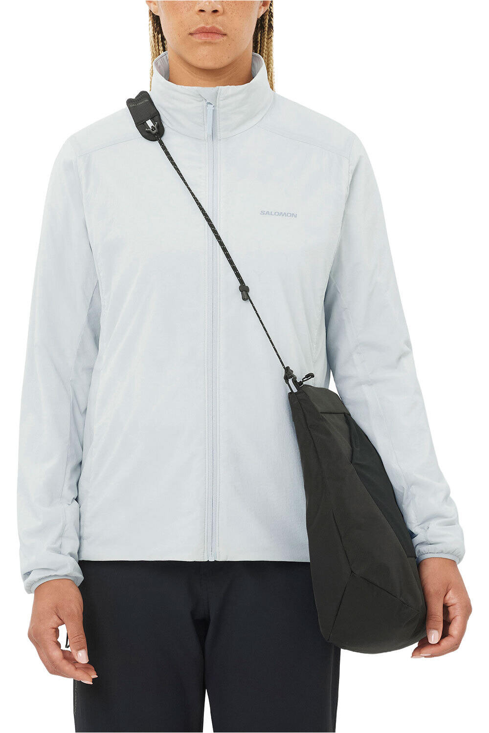 Mountain flex chaqueta outdoor mujer Azul (L)