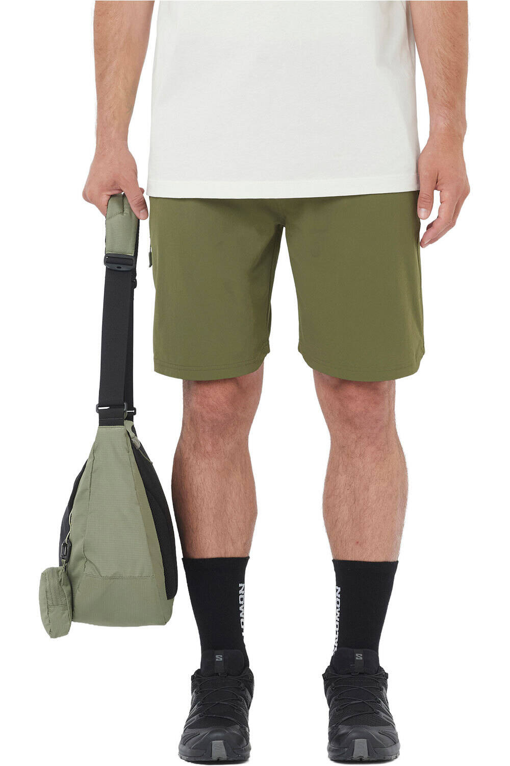 Wayfarer 20 pantalón corto montaña hombre Verde (XXL)