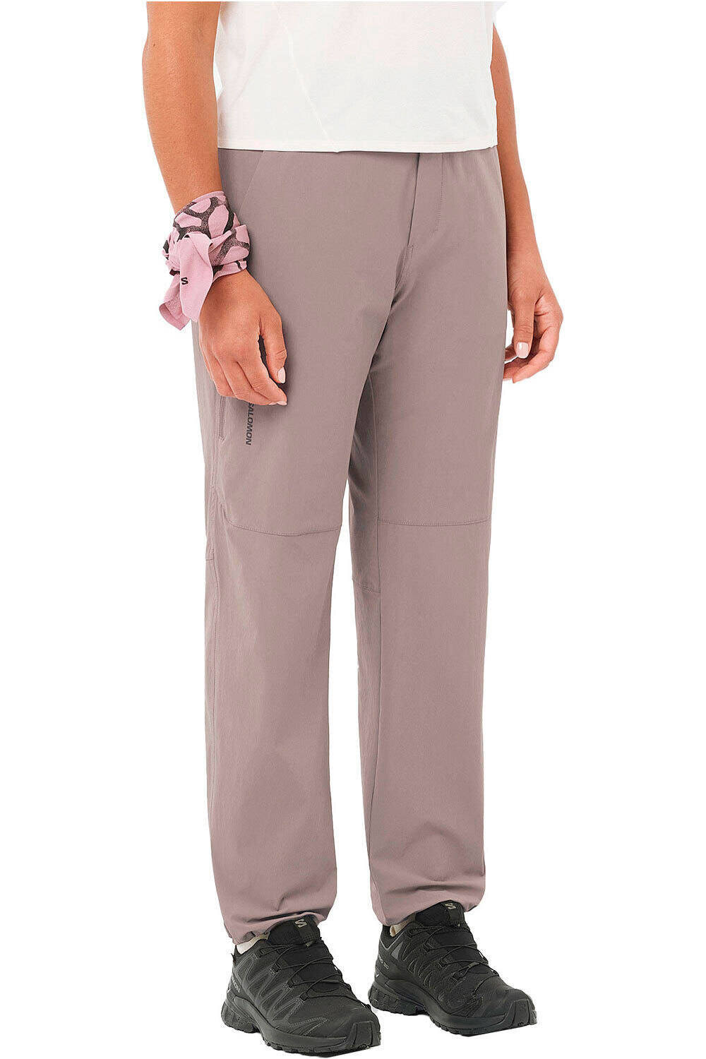 Wayfarer 20 pantalón montaña mujer Negro (M)