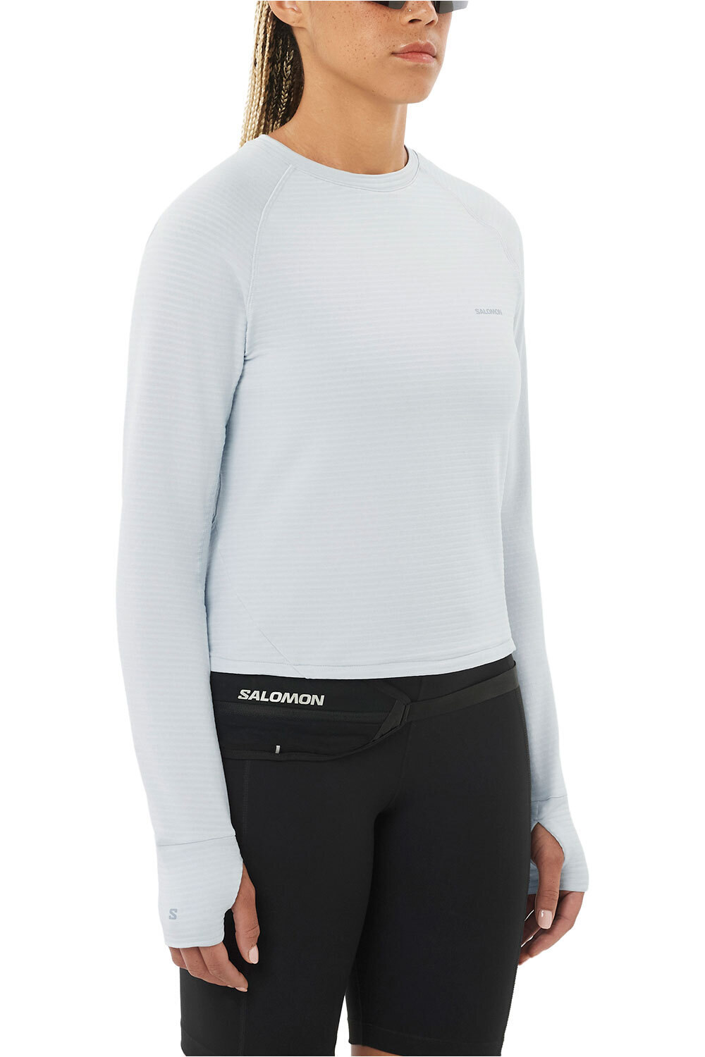Sntial lightwarm cn Sudaderas Montaña Mujer Azul (L)