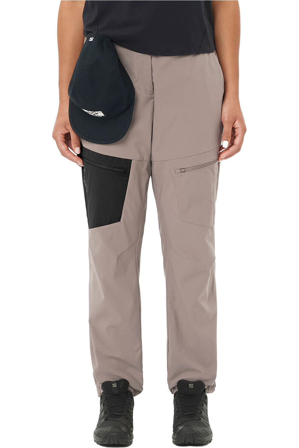 Outerpath utility pantalón montaña mujer Negro (L)