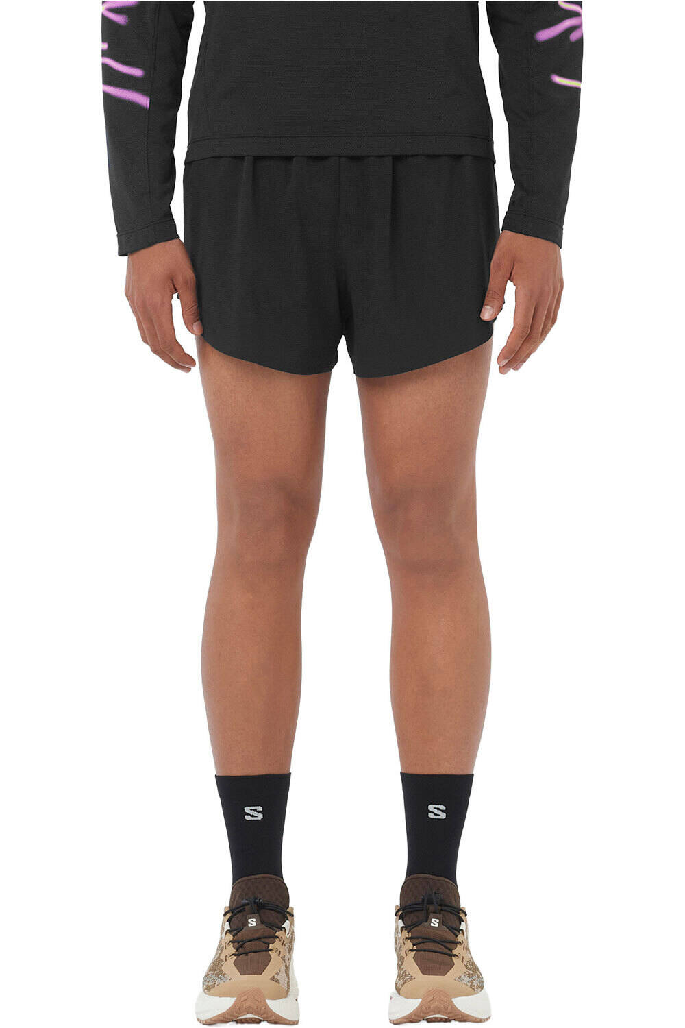 Sense aero splt 3 pantalón running hombre Negro (XL)