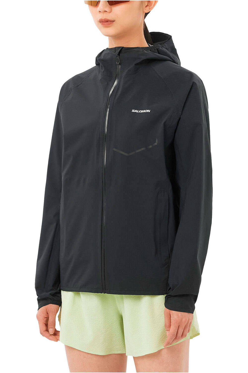 Bonatti waterproof CHAQUETA TRAIL RUNNING MUJER Negro (XL)
