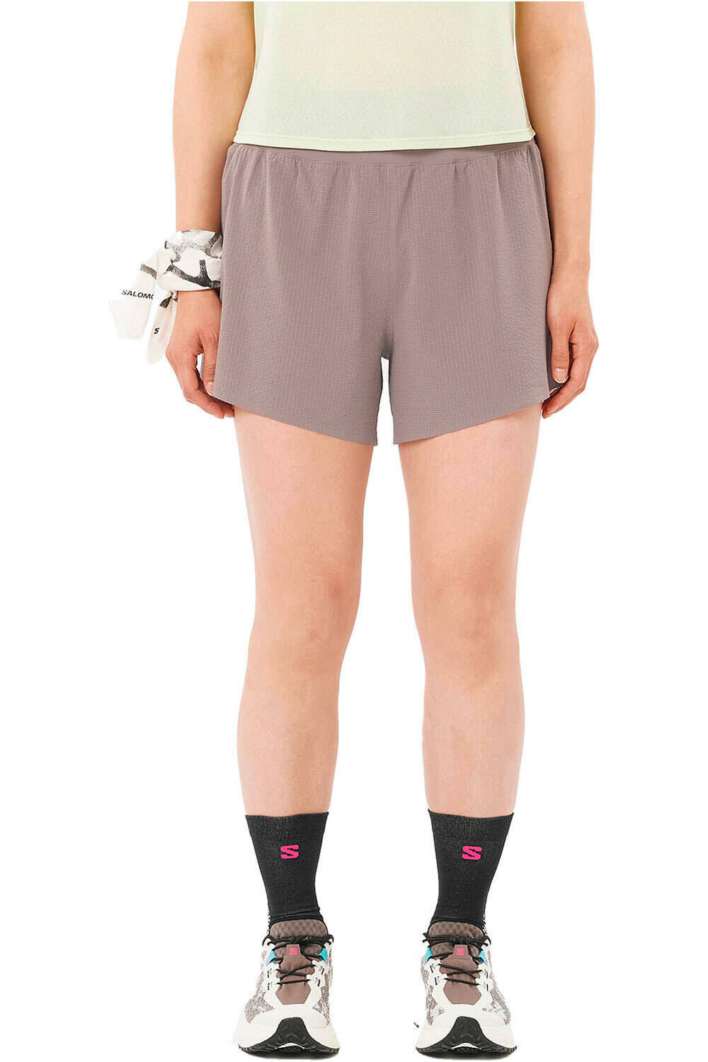 Sense aero pantalones cortos trail running mujer Negro (M)