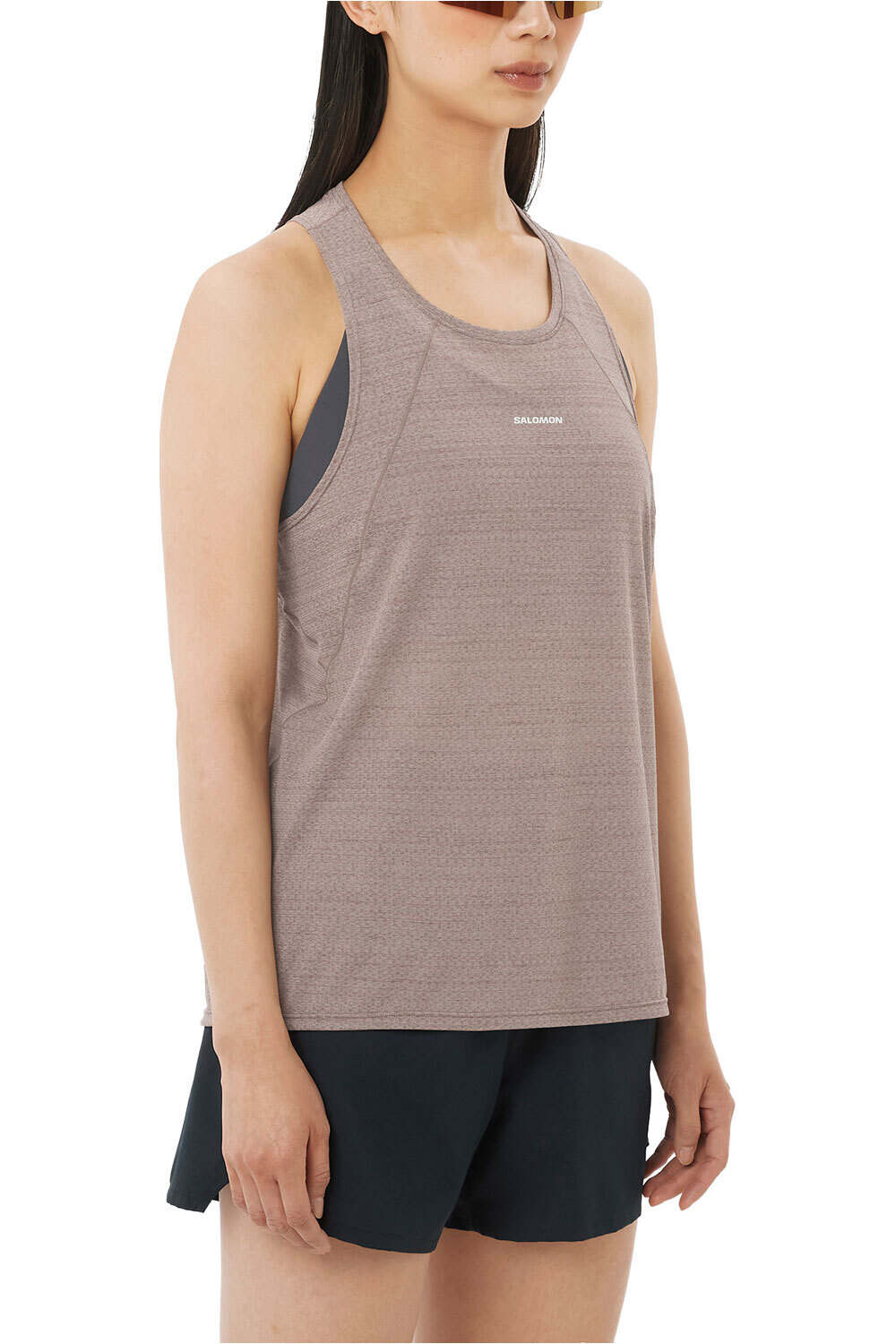 Shkout air camiseta tirantes running Negro (M)