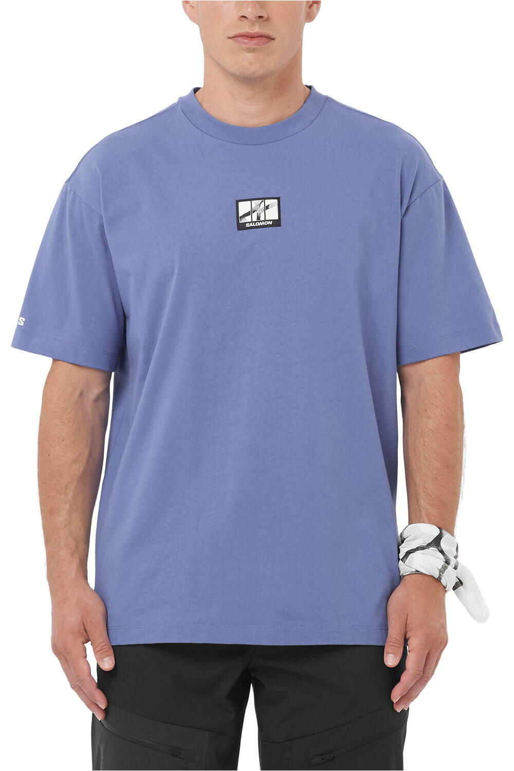 Salomon wild rays label camiseta montaña manga corta hombre