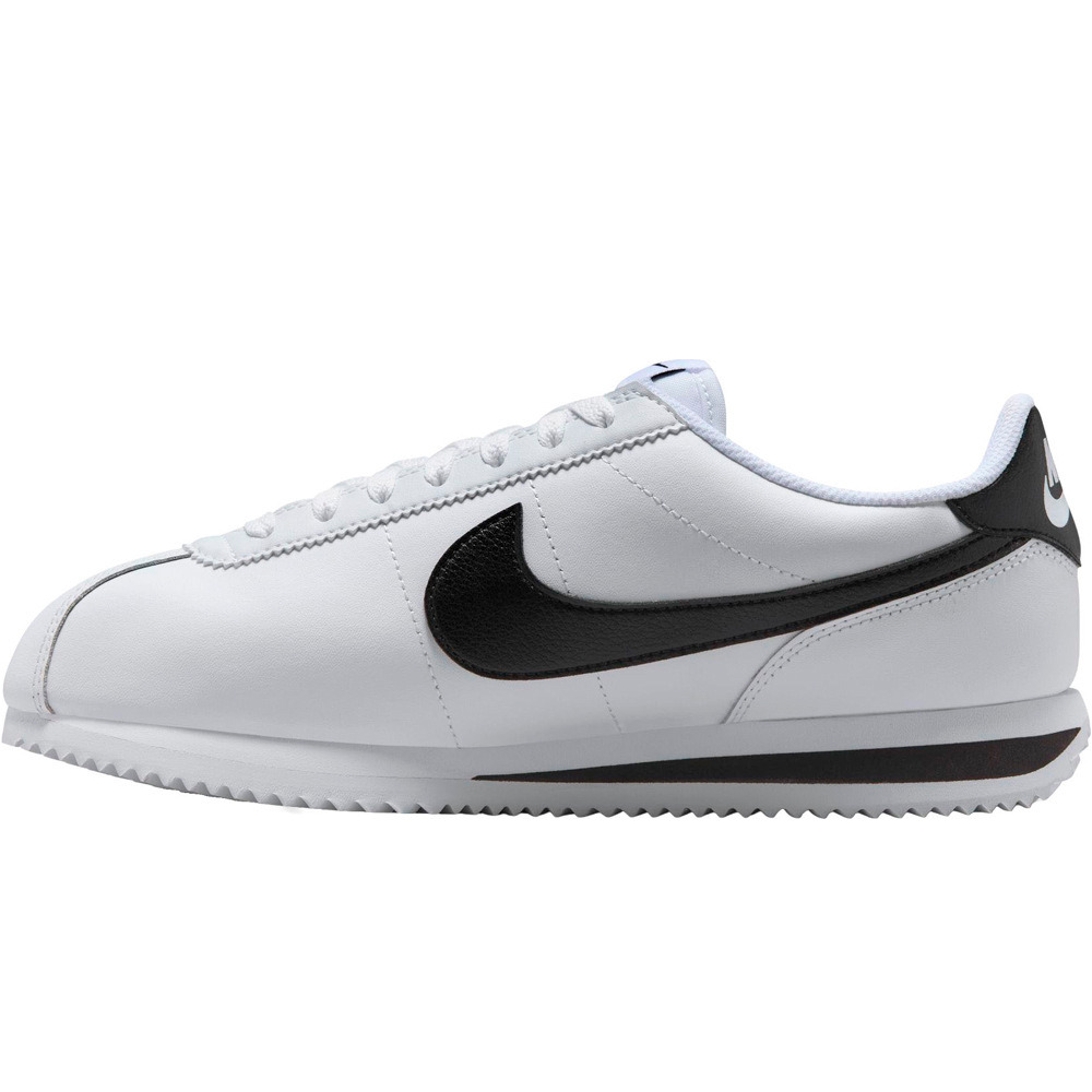 Cortez zapatilla moda mujer Blanco (44)