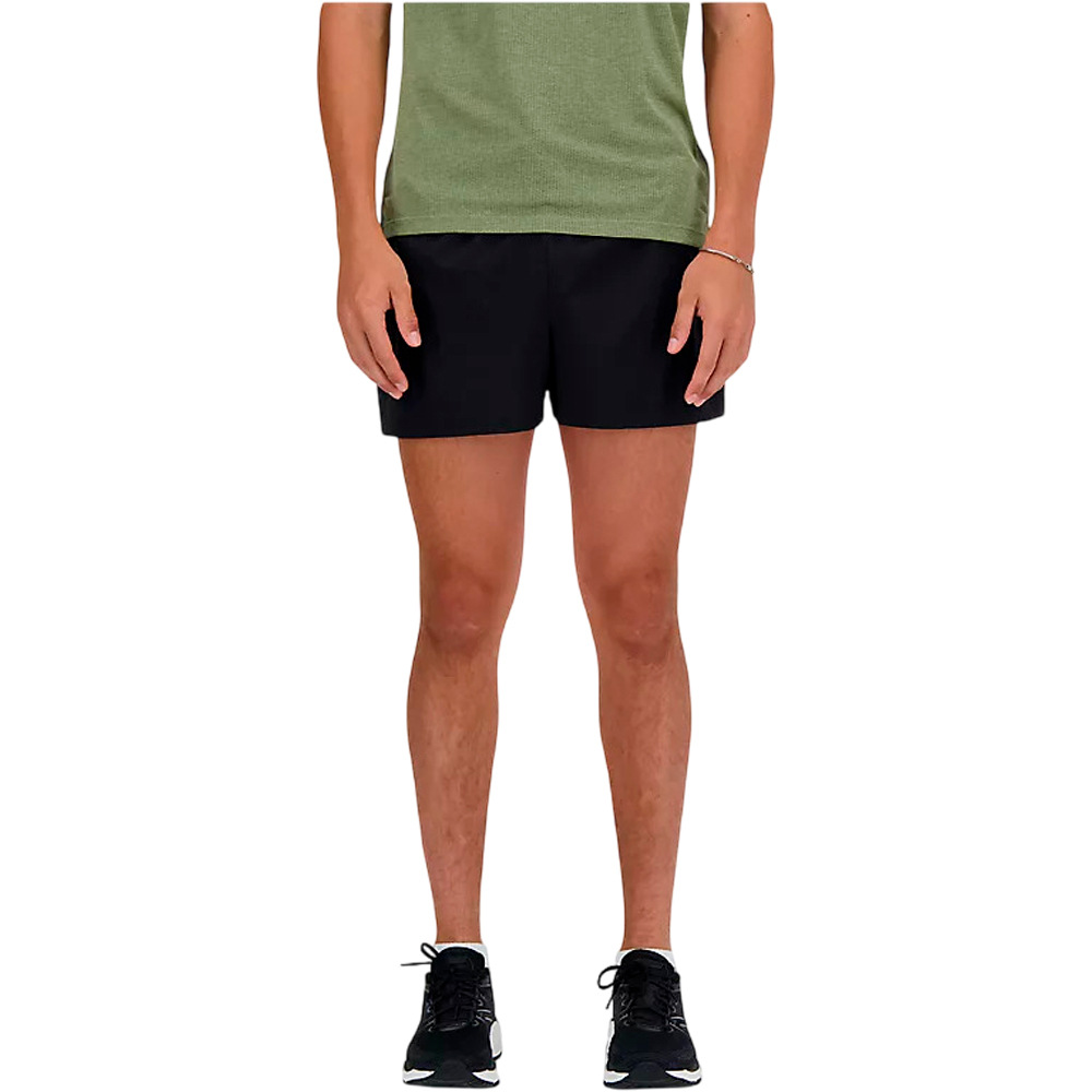 Sport essentials 3 pantaloneta técnica hombre Negro (L)