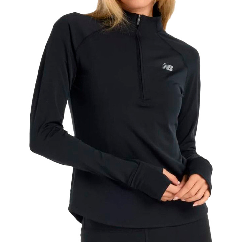 Harmony camiseta técnica manga larga mujer Negro (XL)