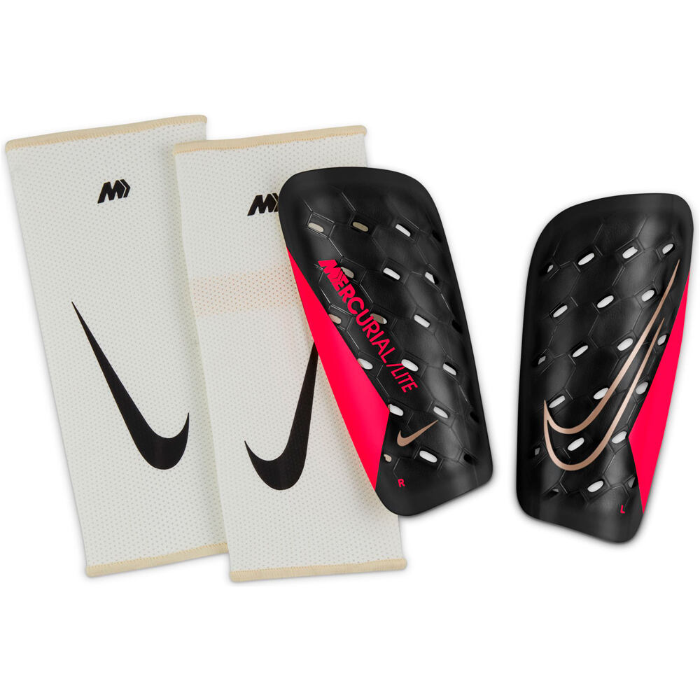 Mercurial lite espinilleras Negro (M)