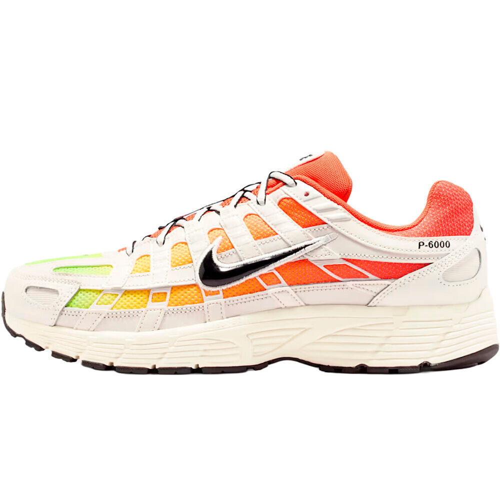 P-6000 zapatilla moda hombre Blanco (43)
