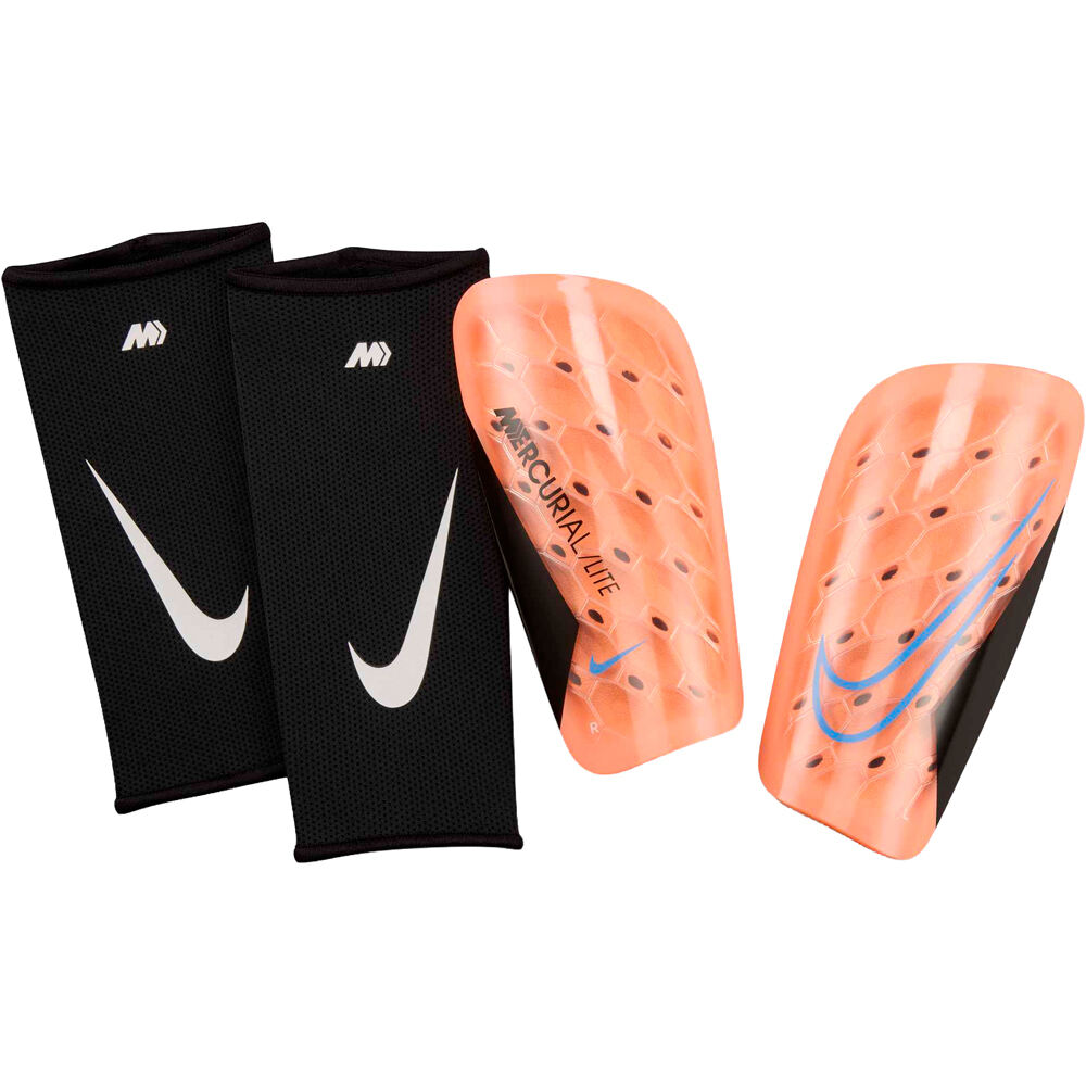 Mercurial lite espinilleras Naranja (XS)