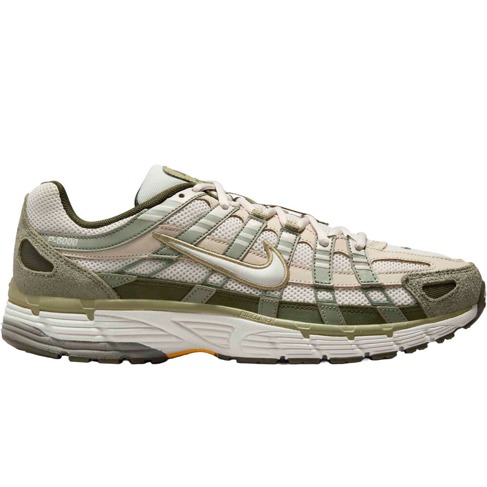 P-6000 zapatilla moda hombre Verde (42,5)