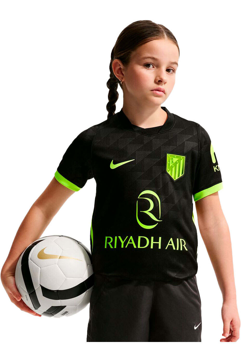 Nike atletico de madrid 26/27 segunda equipacion camiseta de fútbol oficiales niño
