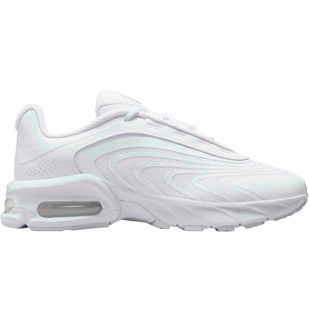 Air max fire zapatilla moda mujer Blanco (40,5)