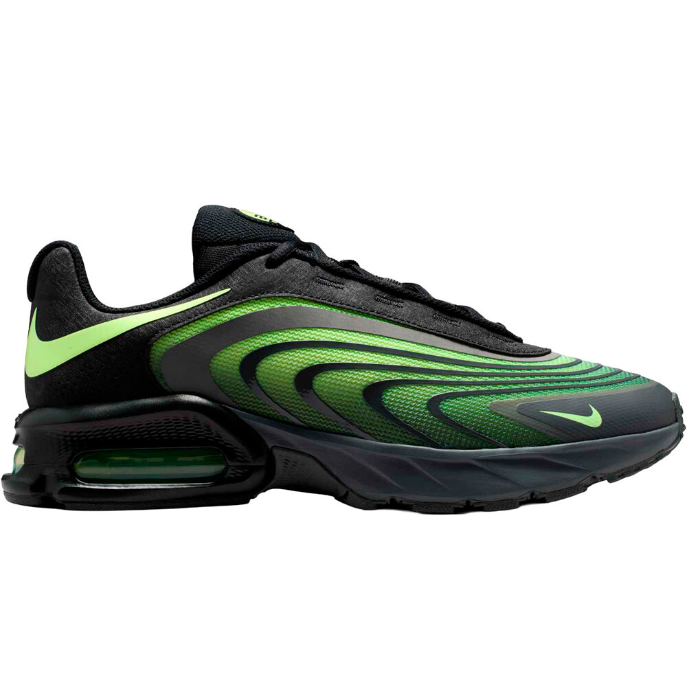 Air max fire zapatilla moda hombre Negro (41)