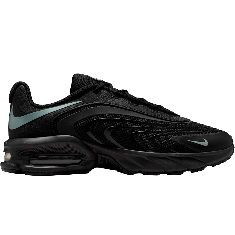 Air max fire zapatilla moda hombre Negro (38,5)